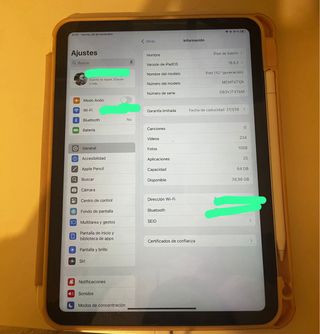 iPad 10ª Gen Plata y pen tipo c