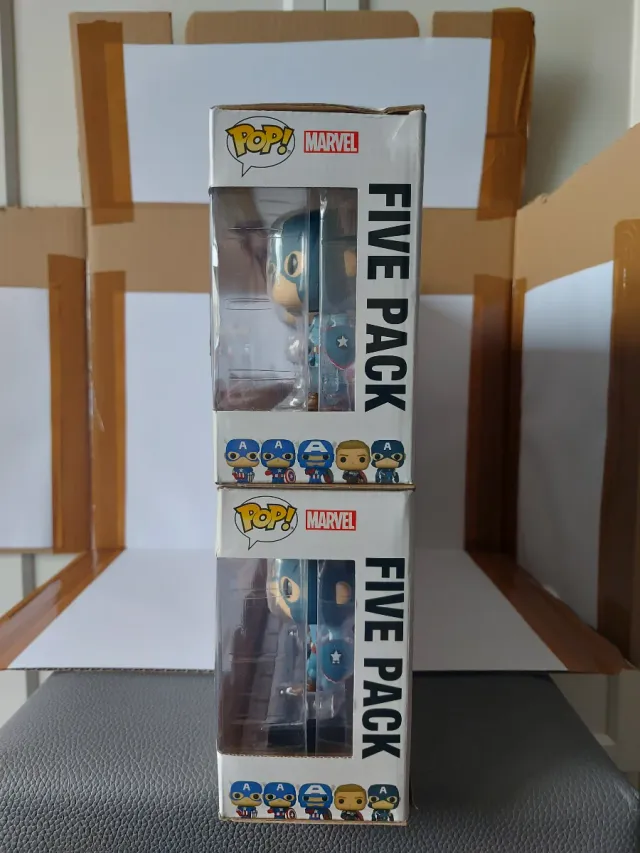 Funko Pop! Marvel - Captain America 5-Pack Year of