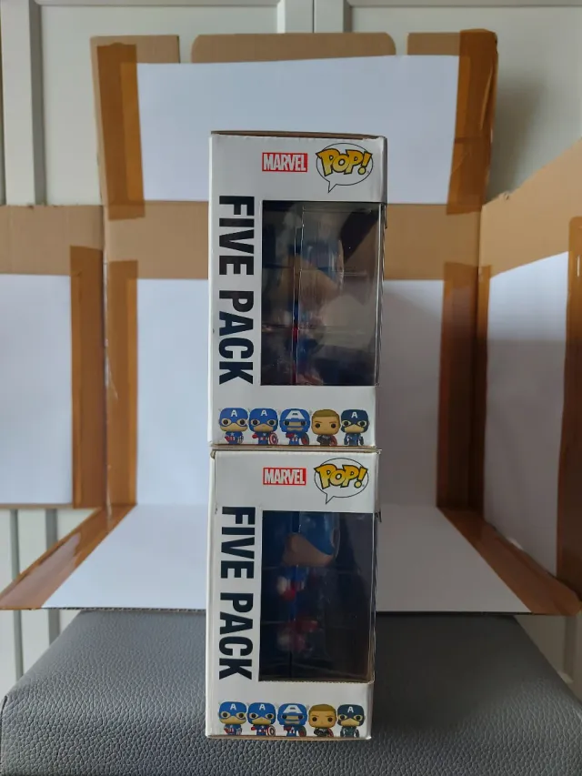 Funko Pop! Marvel - Captain America 5-Pack Year of