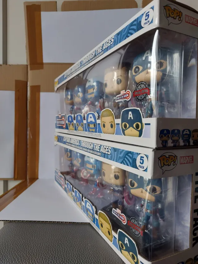 Funko Pop! Marvel - Captain America 5-Pack Year of