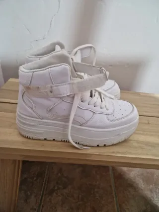 Zapatillas Bershka plataforma talla 37