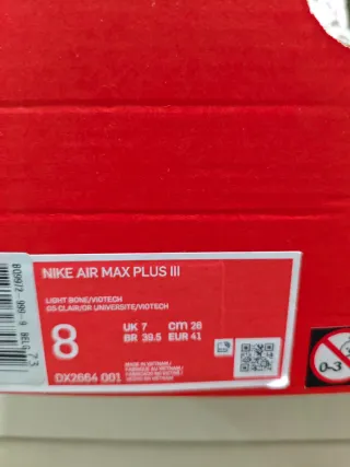 Nike Air Max Plus 3 Morado Blanco