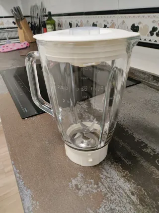 Vaso de batidora de cristal