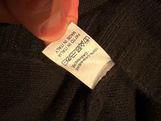 Maglia in puro Cashmere nera