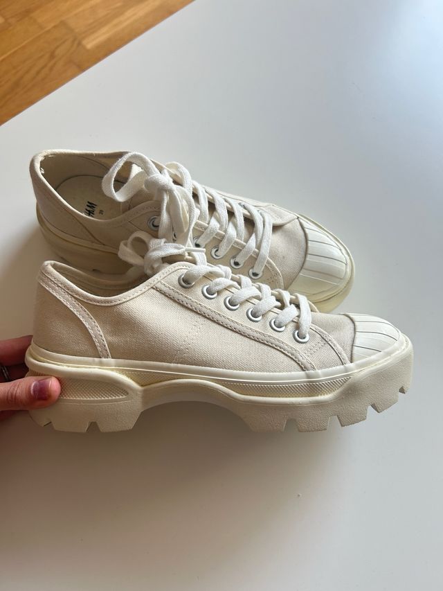 Zapatillas H&M Beige Talla 39