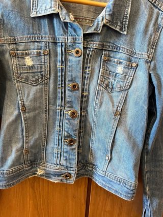 Chaqueta tejana vaquera