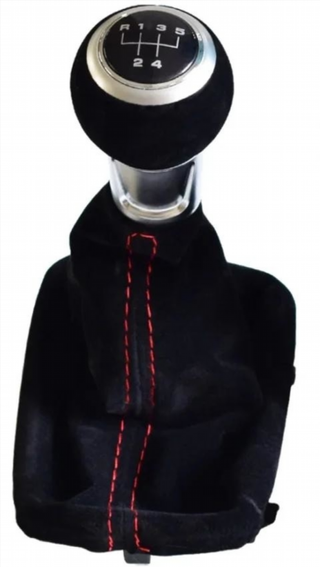 Pomo palanca cambios AUDI A3 S3 5 vel. gamuza