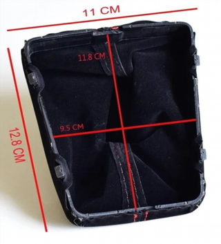 Pomo palanca cambios AUDI A3 S3 5 vel. gamuza