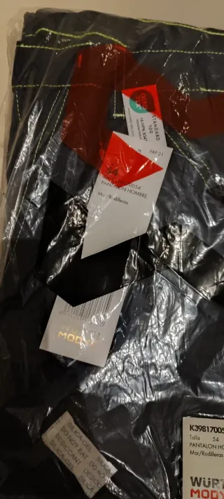 Pack 4 Pantalones Trabajo Würth Modyf