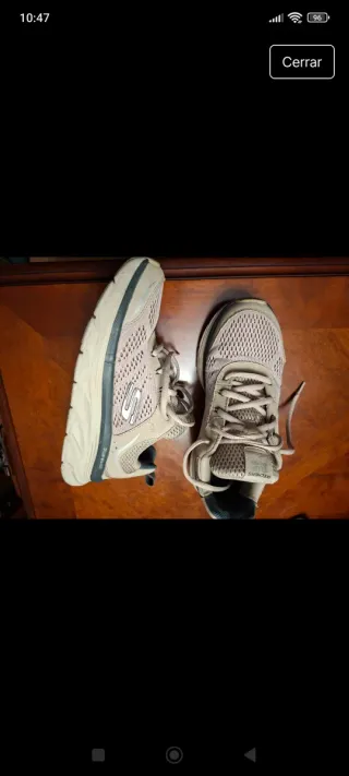 Zapatillas Skechers D'Lux Walker Beige