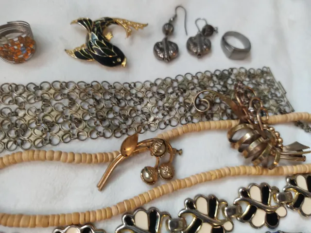 Lote de bijuterias antigas