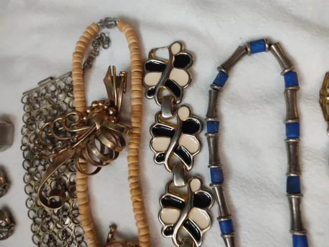 Lote de bijuterias antigas