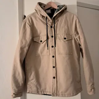 Giubbino Cotton & Silk con cappuccio Tg S