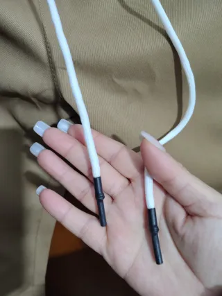 Pantalón cargo unisex beige