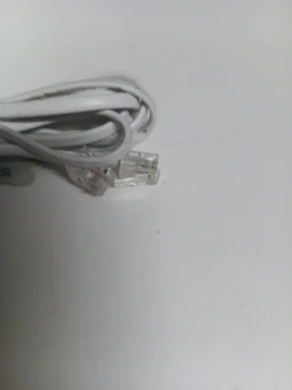 Cable DSL Teléfono Blanco