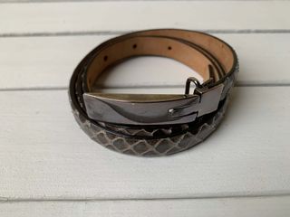 Cintura donna pelle 75cm Made in Italy