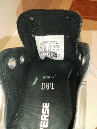 Converse Talla 37 Marrón/Gris