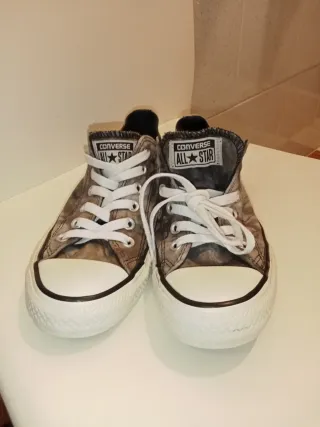 Converse Talla 37 Marrón/Gris