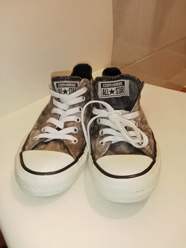 Converse Talla 37 Marrón/Gris