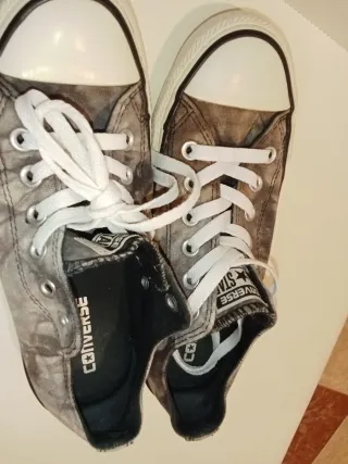 Converse Talla 37 Marrón/Gris