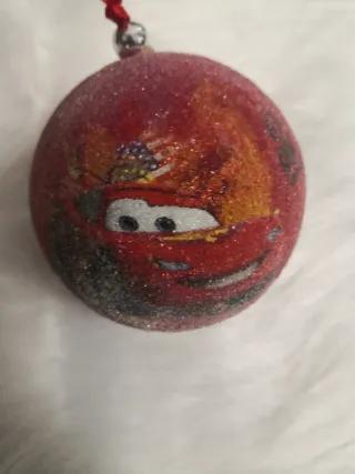 Adornos NAVIDAD Cars. Bolas Y Luces.