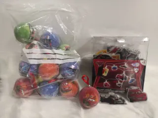 Adornos NAVIDAD Cars. Bolas Y Luces.