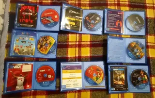 Lotto 9 Giochi PS4. FIFA 20, FIFA 21, FIFA 22,etc.