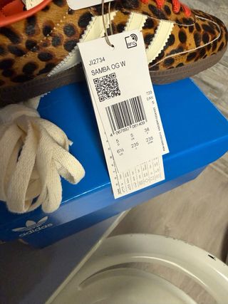 Adidas Samba Leopardo Rojo