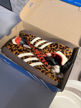 Adidas Samba Leopardo Rojo