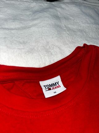 Camiseta Tommy Jeans Roja