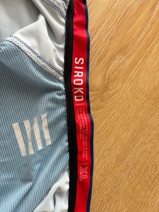 Maillot Siroko XL Azul/Gris