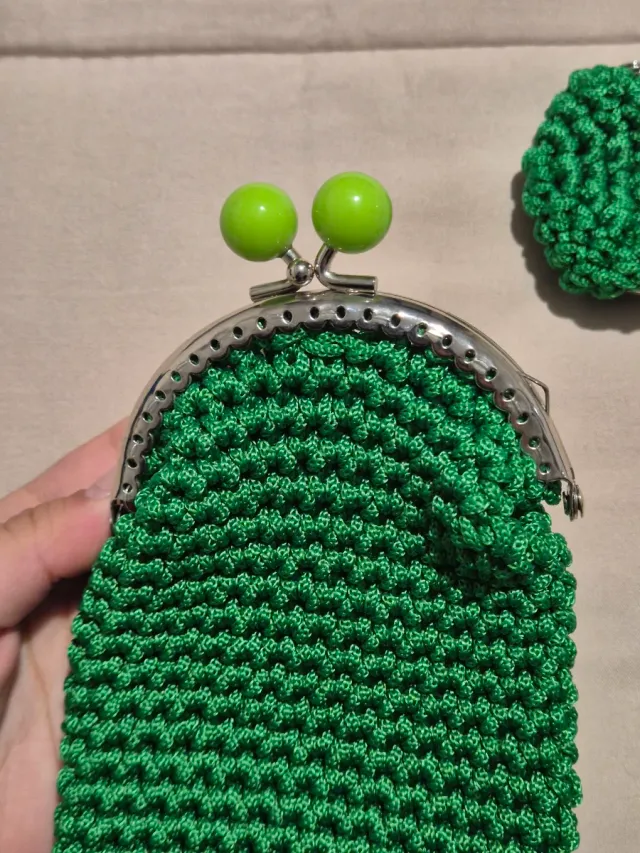 Pack 3 Monederos Ganchillo