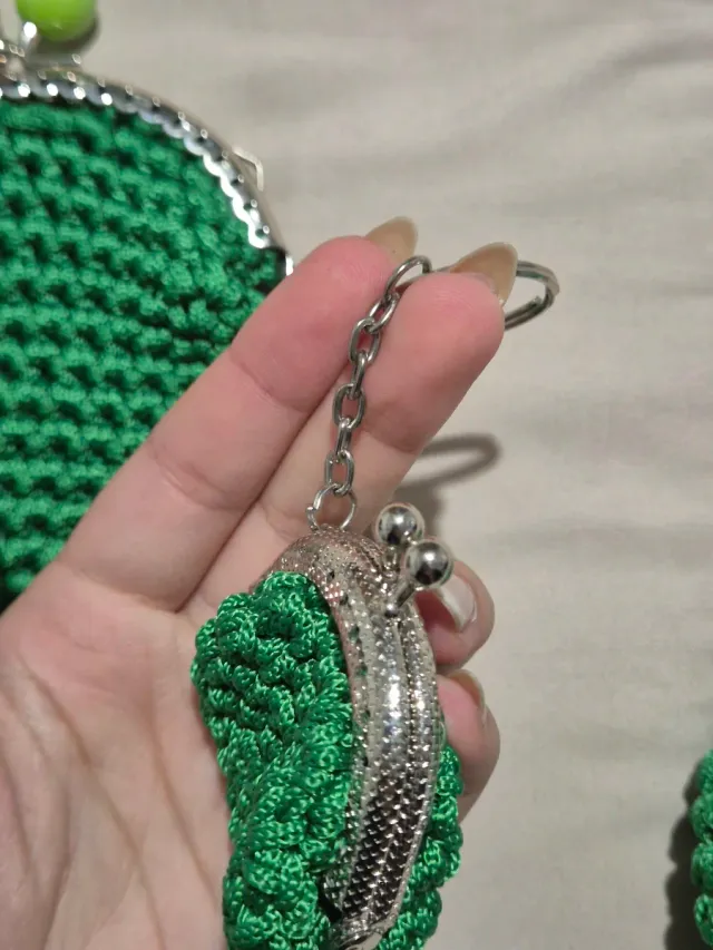 Pack 3 Monederos Ganchillo