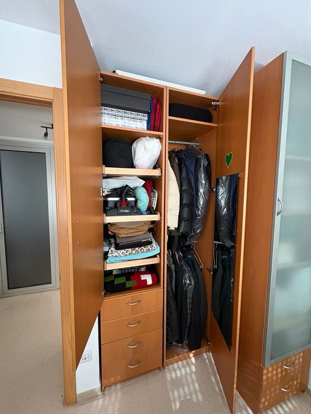 Armario madera 3 módulos