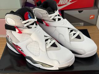 Jordan 8 Retro Bugs Bunny Rojo Blanco
