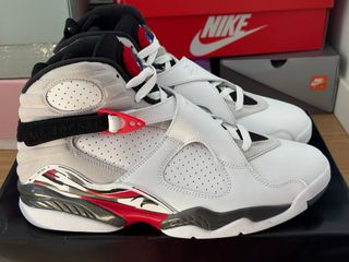 Jordan 8 Retro Bugs Bunny Rojo Blanco
