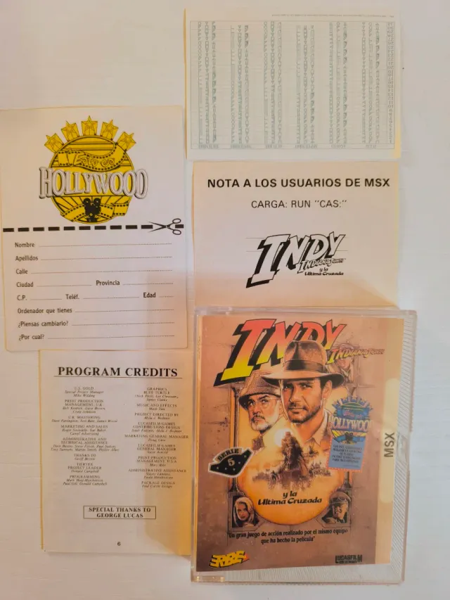 Lote juegos MSX en cinta