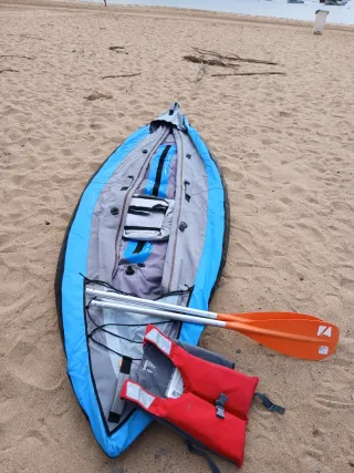 Piragua hinchable 2 personas