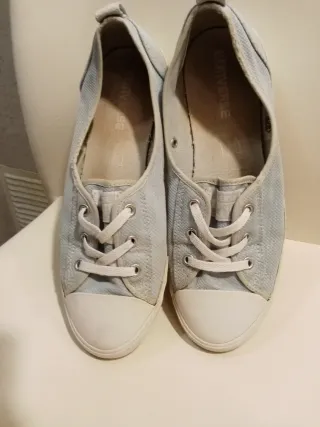 Converse Azul y Blanco