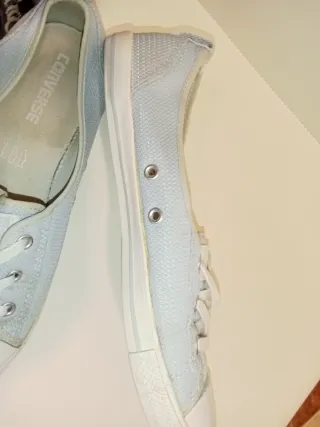 Converse Azul y Blanco