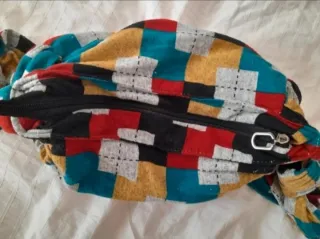 Bolso de invierno cuadros colores