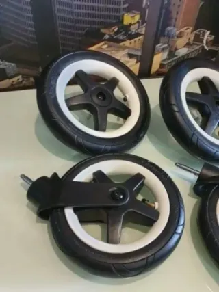 4 Ruedas bugaboo donkey delanteras y traseras