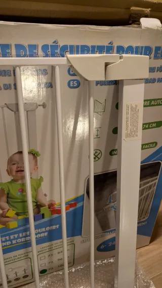 Barrera Seguridad Infantil 75-108 cm