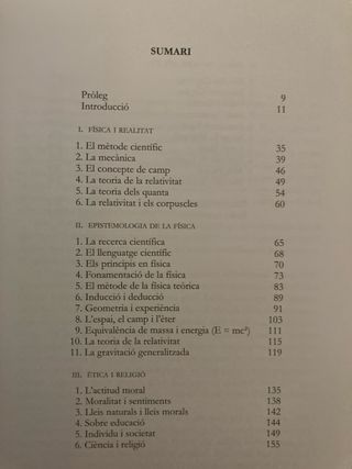 Física i realitat i altres escrits filosòfics