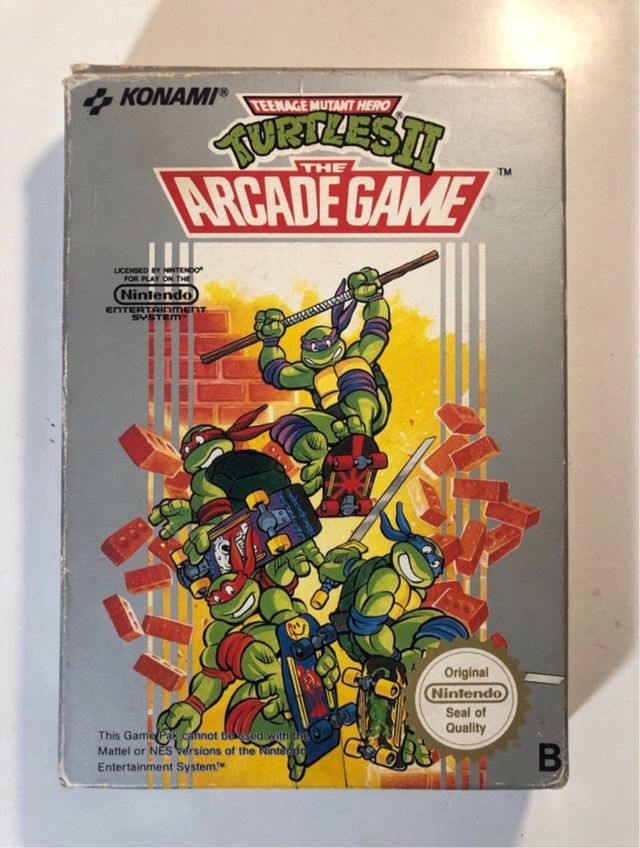 Lote Gauntlet 2 e TNMT 2 NES
