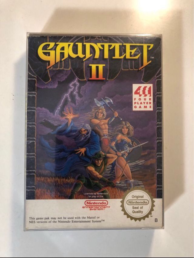 Lote Gauntlet 2 e TNMT 2 NES