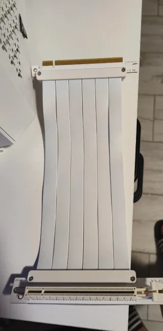 Cable Riser Vertical PCI-e 3.0 Blanco