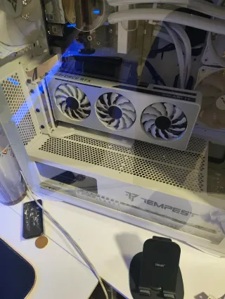 Cable Riser Vertical PCI-e 3.0 Blanco