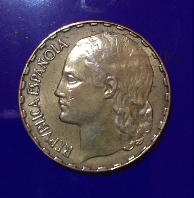 1 Pta. República Española 1937