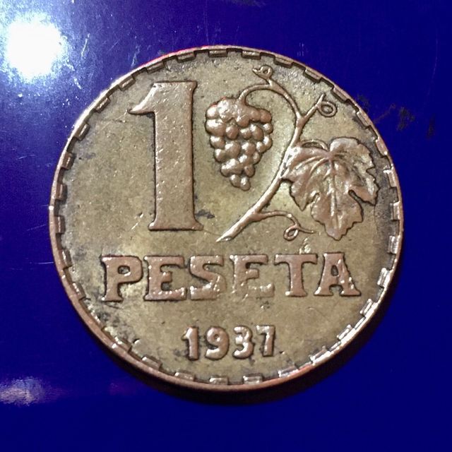 1 Pta. República Española 1937